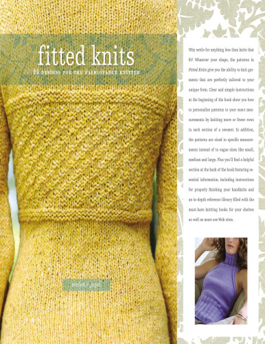 Fitted Knits: 25  Projects for the Fashionable Knitter
