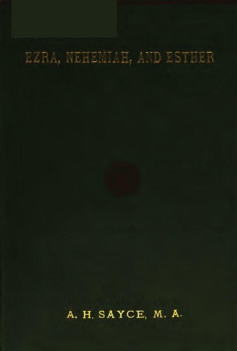 An Introduction to The Books of Ezra, Nehemiah & Esther