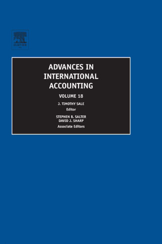 Advances in International Accounting, Volume 18 (Advances in International Accounting)