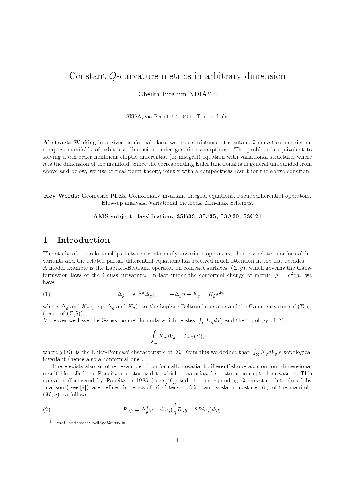 Constant q-curvature metrics in arbitrary dimension