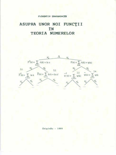 Asupra unor funcţii în teoria numerelor