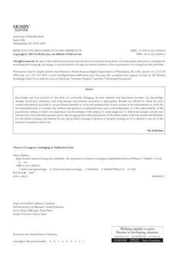 Reproductive Endocrinology and Infertility: The Requisites in Obstetrics & Gynecology