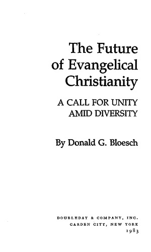 Future of Evangelical Christianity