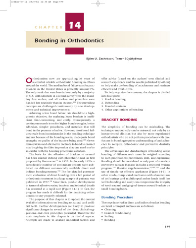 Orthodontics: Current Principles and Techniques 3rd Edition
