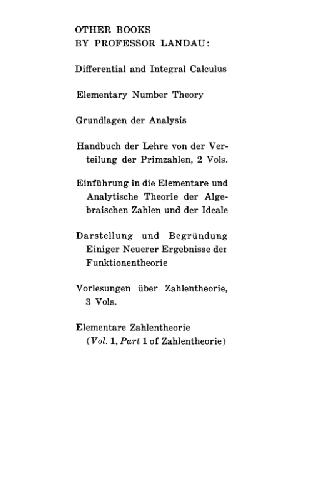Foundations of analysis;: The arithmetic of whole, rational, irrational, and complex numbers. A supplement to textbooks on the differential and integral calculus 