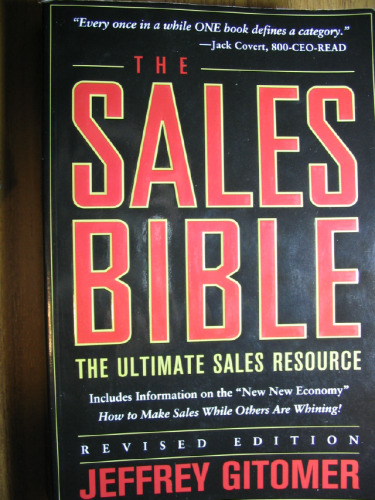 The Sales Bible: The Ultimate Sales Resource, Revised Edition