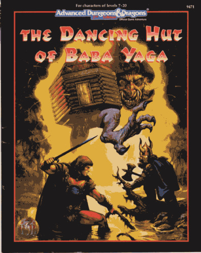 The Dancing Hut of Baba Yaga (AD&D 2nd Ed Fantasy Roleplaying)