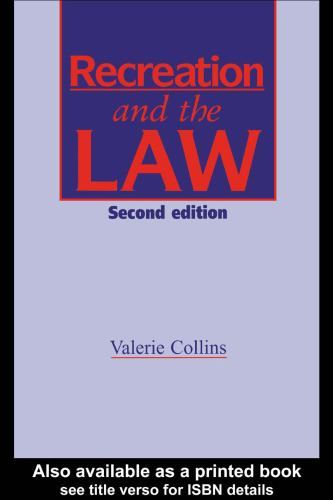 Recreation and the Law