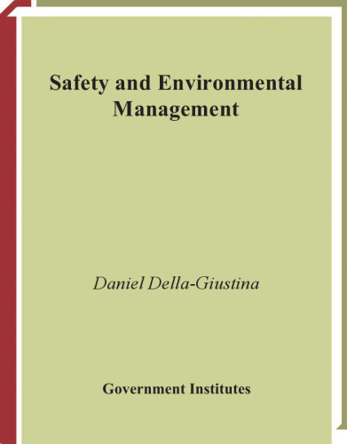 Safety and Environmental Management, 2nd edition