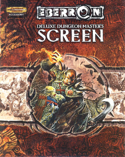 Deluxe Eberron Dungeon Master's Screen (Dungeons & Dragons d20 3.5 Fantasy Roleplaying, Eberron Accessories)