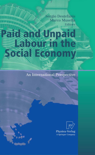 Paid and Unpaid Labour in the Social Economy: An International Perspective