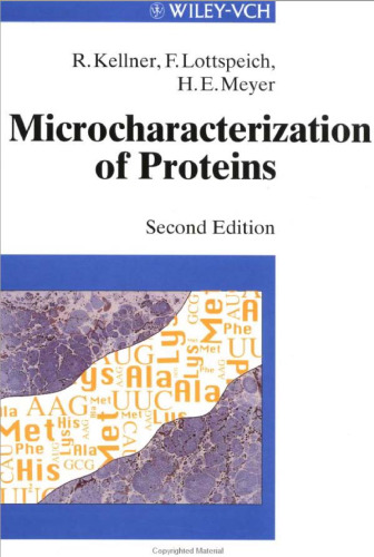 Microcharacterization of Proteins (2nd edition)
