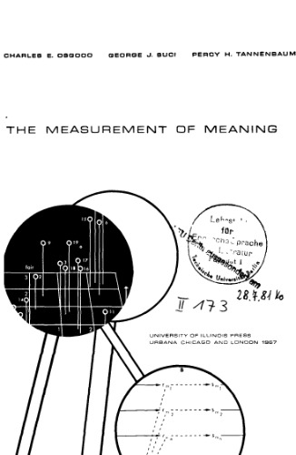 The Measurement of Meaning