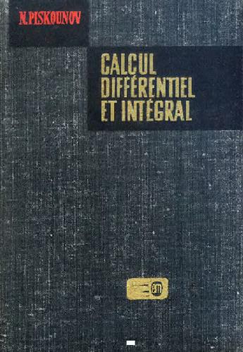 Calcul differentiel et integral