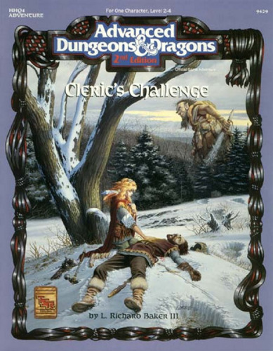 Cleric's Challenge (Advanced Dungeons & Dragons, Hhq4 9429)