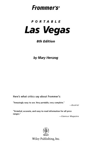 Frommer's Portable Las Vegas (Frommer's Portable)