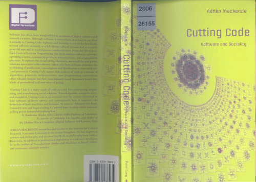 Cutting Code: Software And Sociality (Digital Formations)