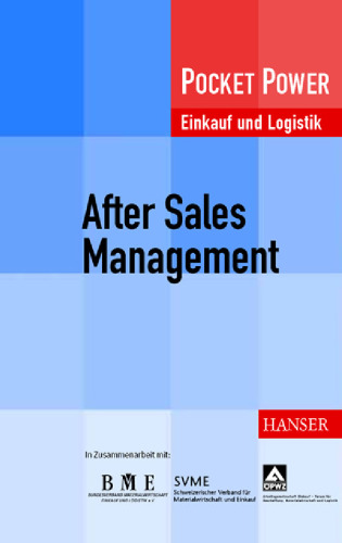 After Sales Management. Marketing - Logistik - Organisation