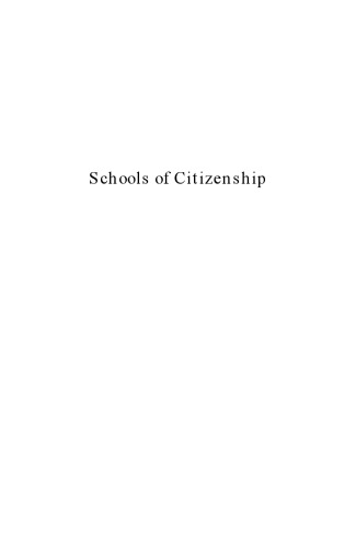Schools of Citizenship: Charity & Civic Virtue
