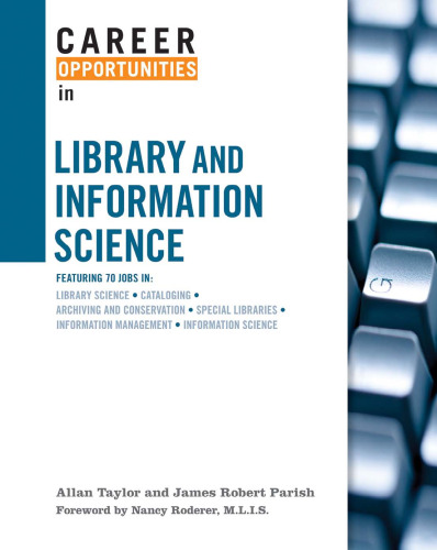 Career Opportunities in Library and Information Science