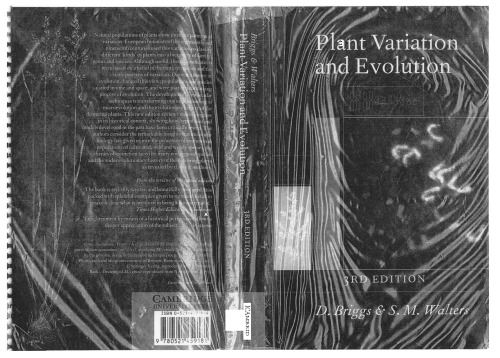 Plant Variation and Evolution