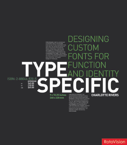 Type Specific: Designing Custom Fonts for Function and Identity