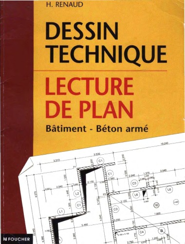 Dessin technique et lecture de plan