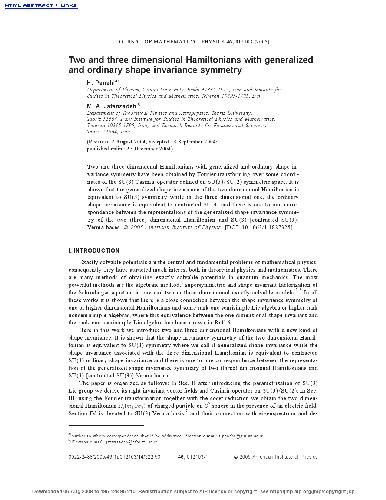 Two and three dimensional Hamiltonians with generalized and ordinary shape invariance symmetry