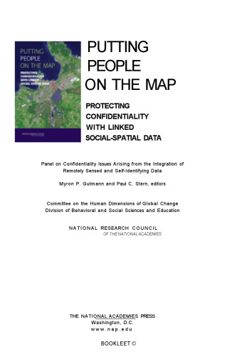 Putting people on the map: protecting confidentiality with linked social-spatial  data