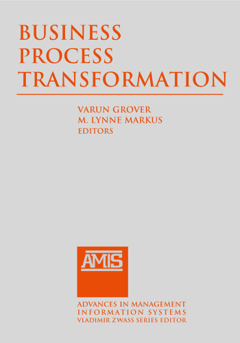 Business Process Transformation (Advances in Management Information Systems)