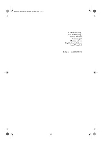 Eclipse - Die Plattform  GERMAN