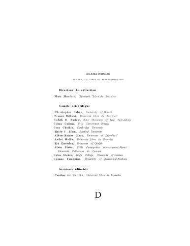 Signes du spectacle : des arts vivants aux médias