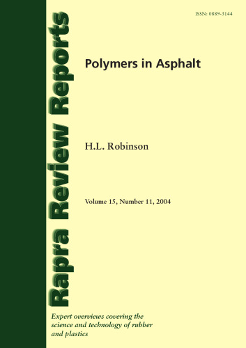 Polymers in Asphalt