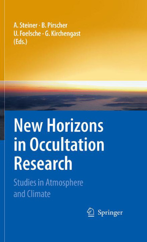 New Horizons in Occultation Research: Studies in Atmosphere and Climate