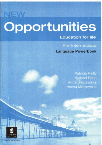 Opportunities: Global Pre-intermediate Language Powerbook