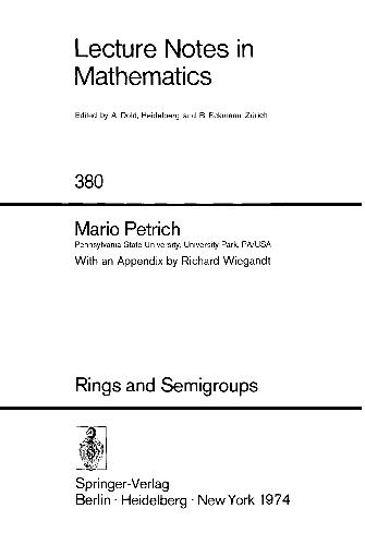 Rings and Semigroups