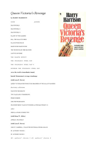 Queen Victoria's Revenge