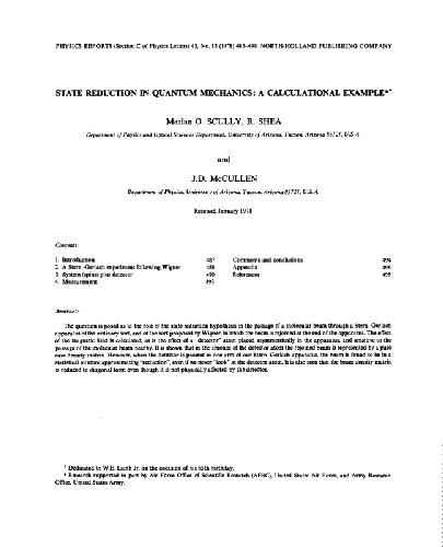 Physics Reports vol.44