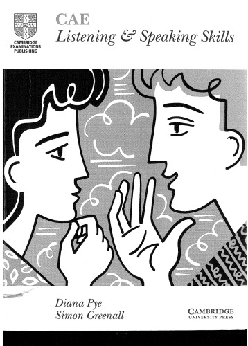 CAE Listening and Speaking Skills Student's book (Cambridge Cae Skills)