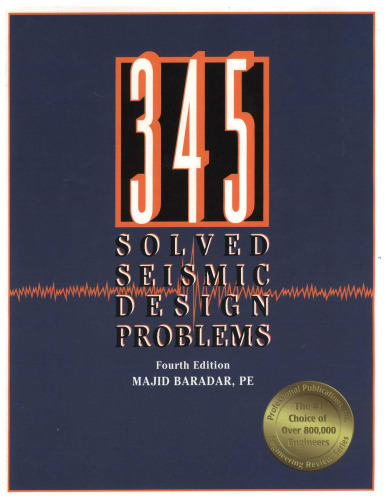 345 Solved Seismic Design Problems, 4th Edition