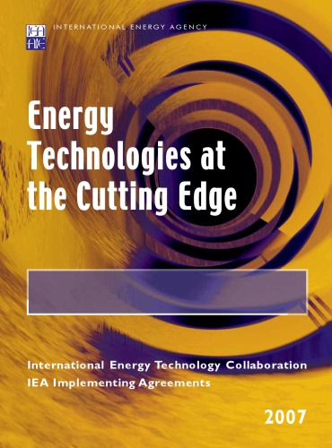 Energy Technologies at the Cutting Edge
