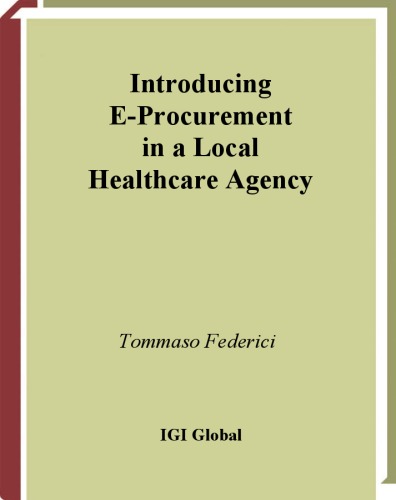 Introducing E-Procurement in a Local Healthcare Agency