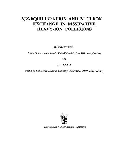 Physics Reports vol.106