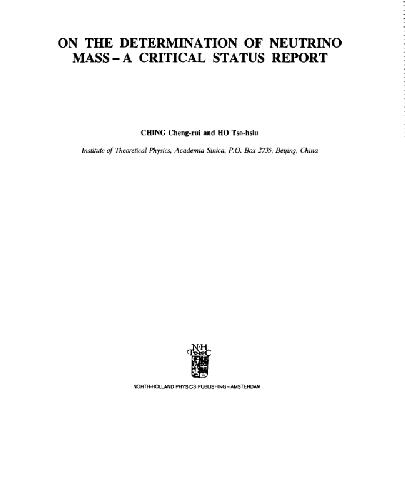 Physics Reports vol.112