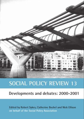 Social Policy Review 13 (No.13)