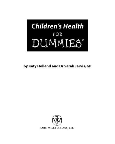 Children's Health For Dummies