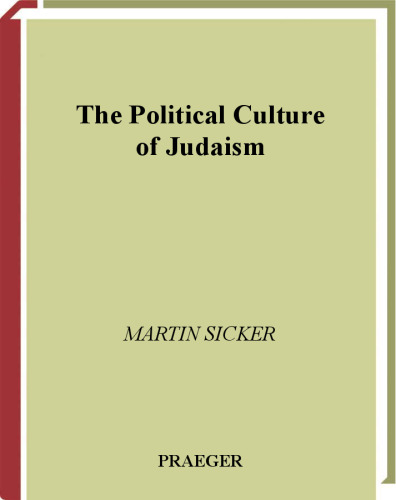 The Political Culture of Judaism