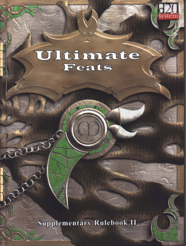 Ultimate Feats   Supplementary Rulebook II (Dungeons & Dragons)
