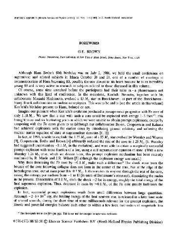 Physics Reports vol.163