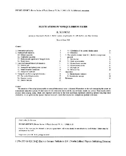 Physics Reports vol.171